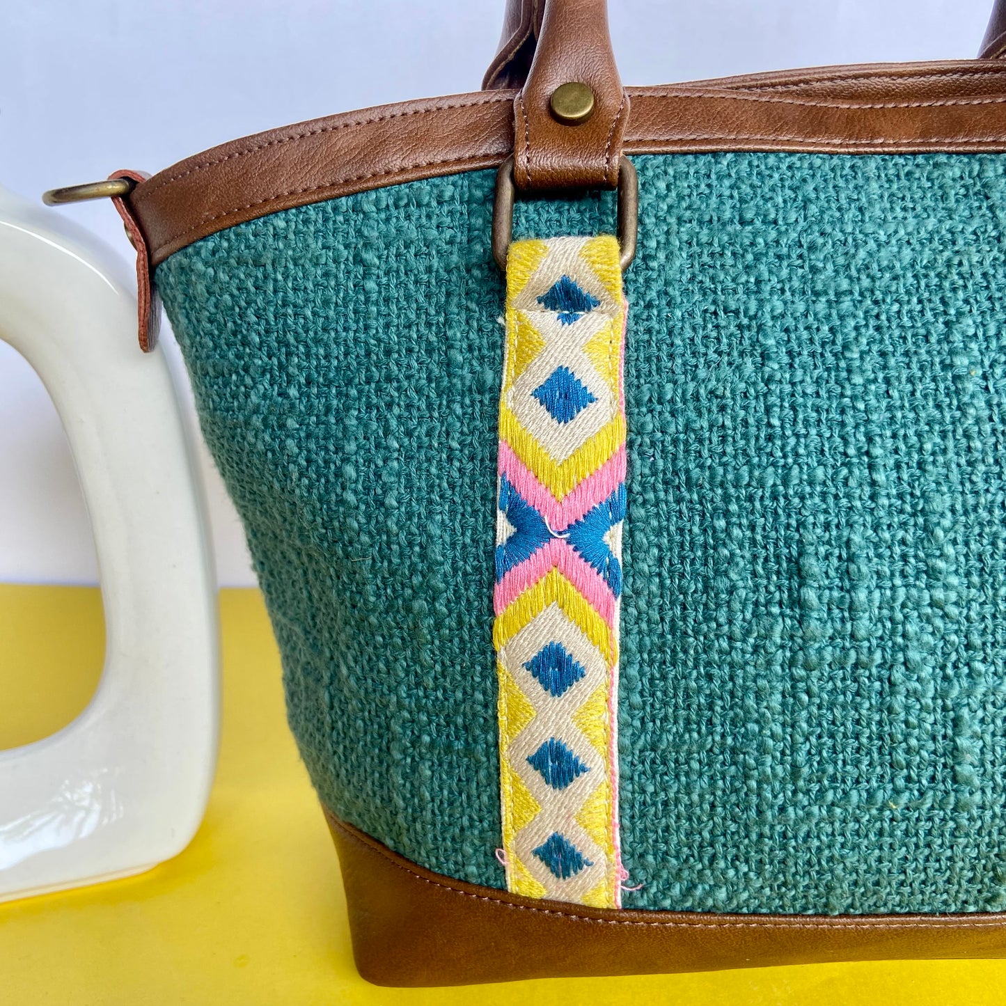 Teal Blue Carry All Essential Bag