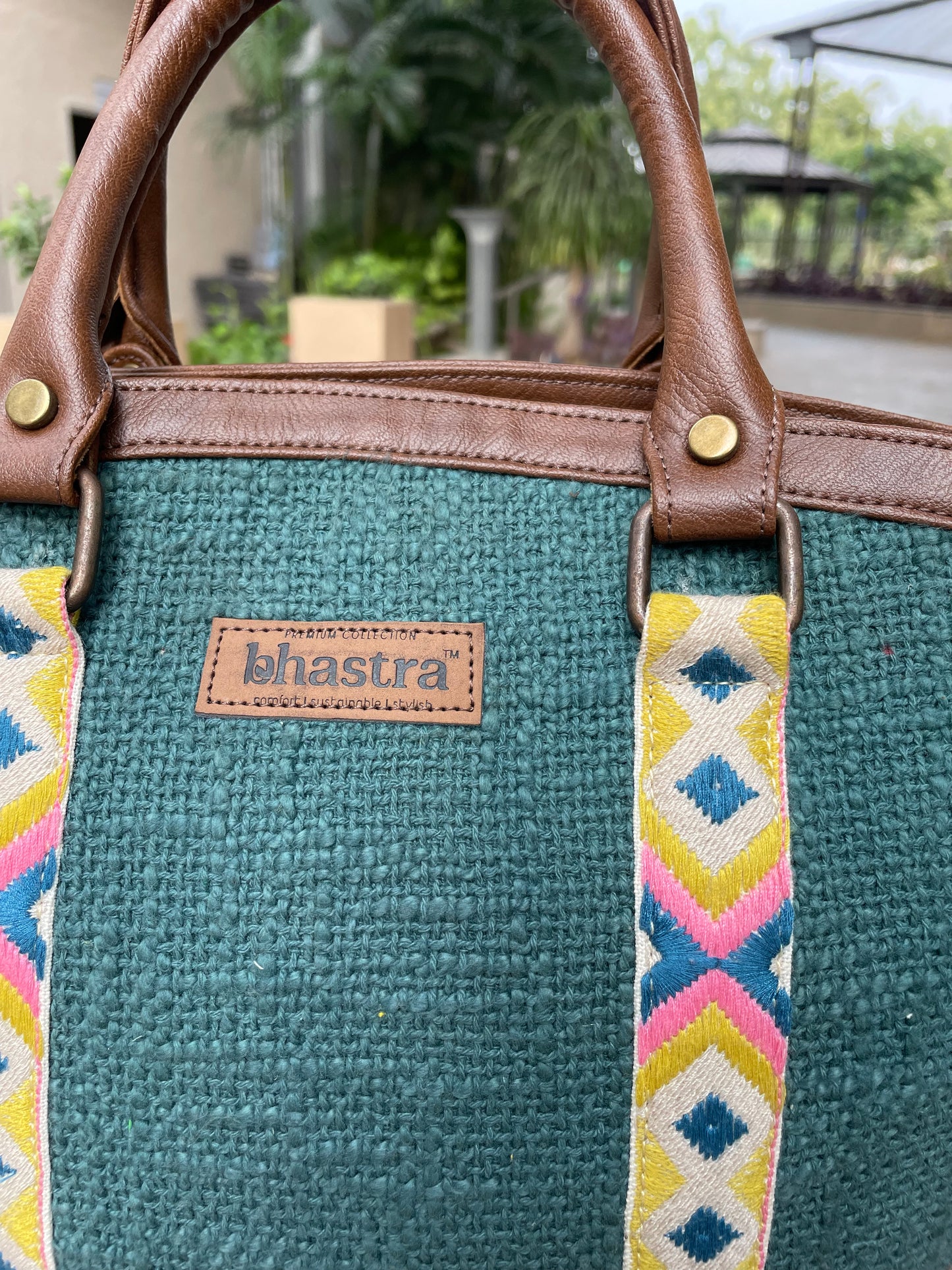 Teal Blue Carry All Essential Bag