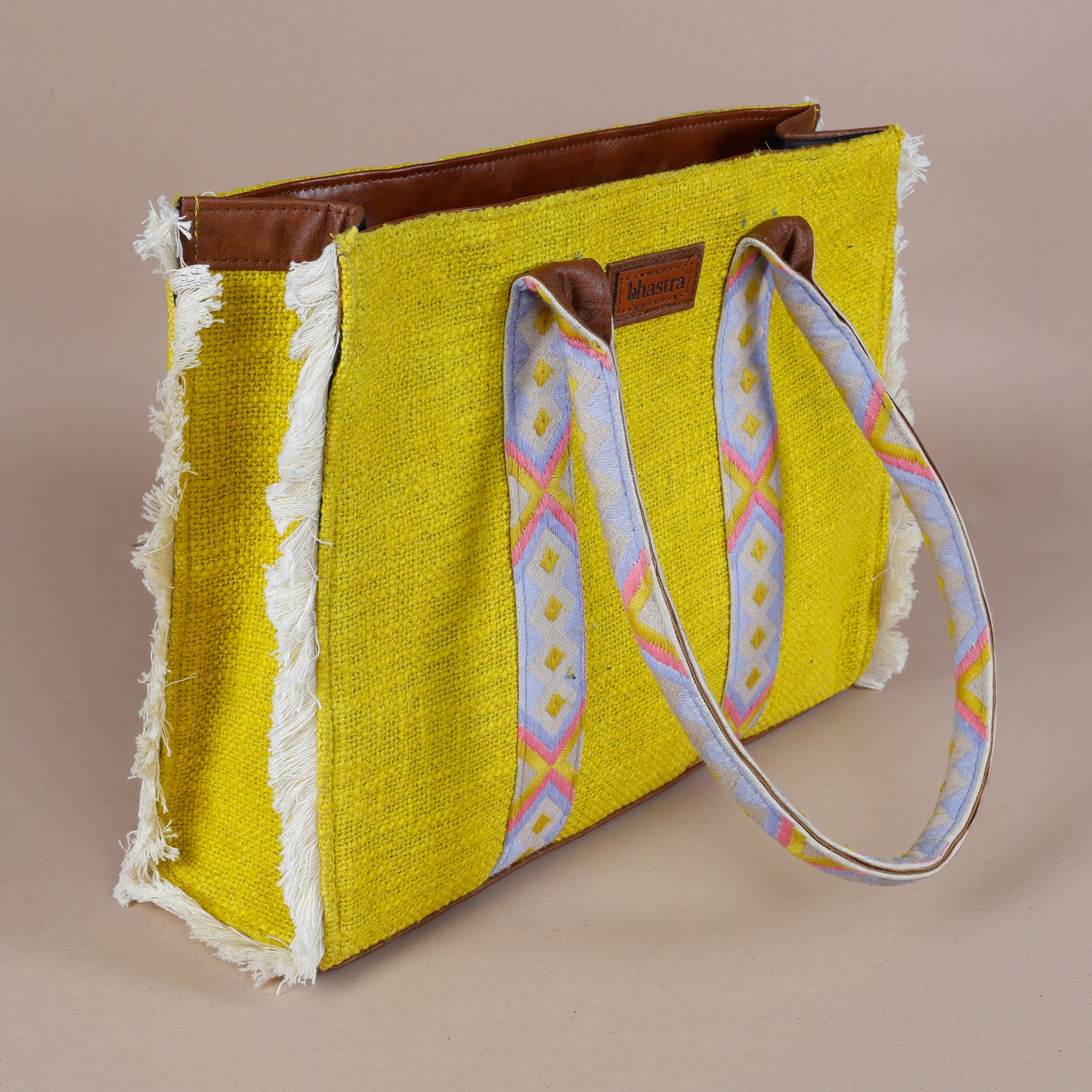 Lemoni Lenora Fringe Tote Bags with Laptop Compartment