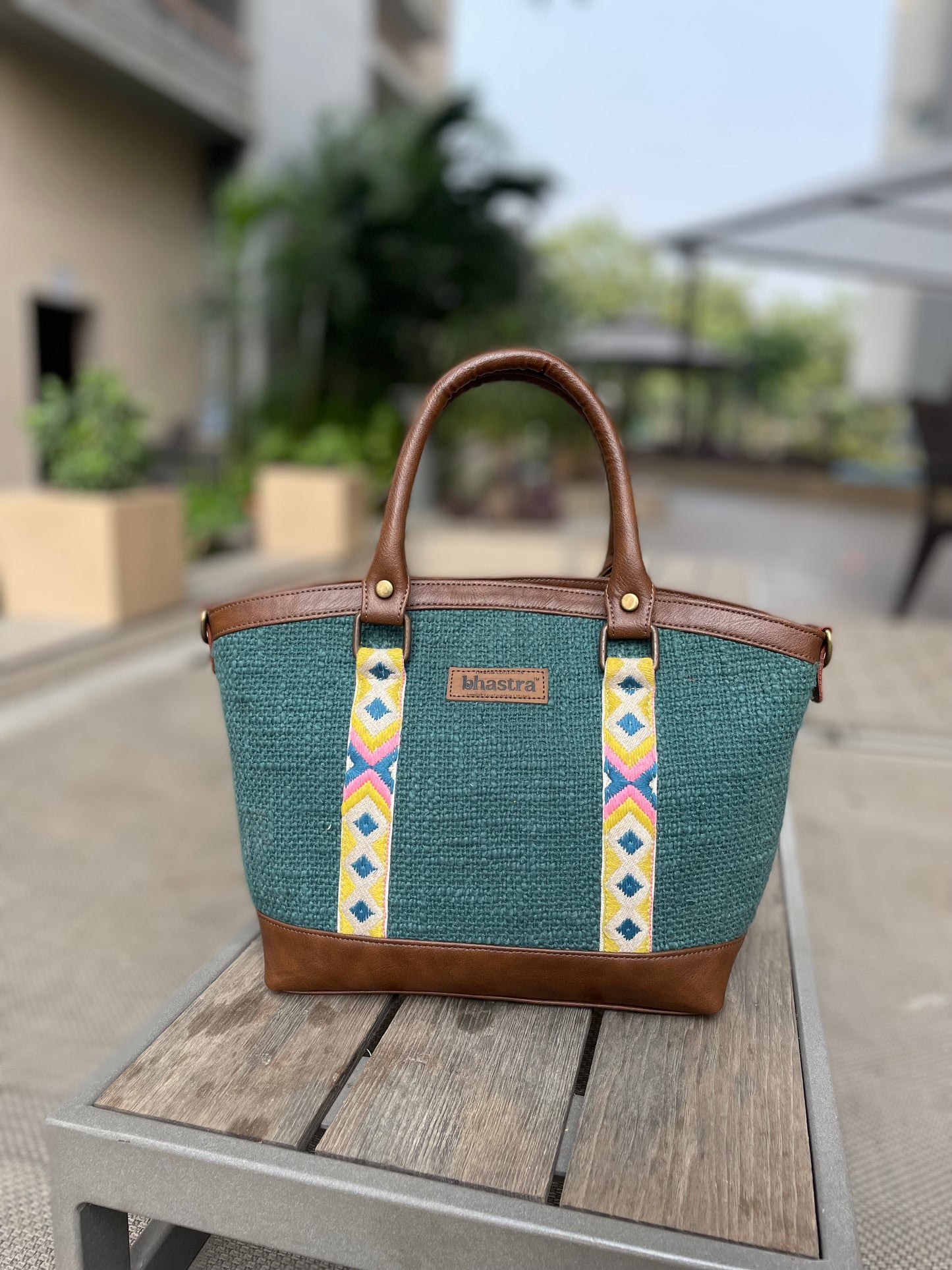 Teal Blue Carry All Essential Bag