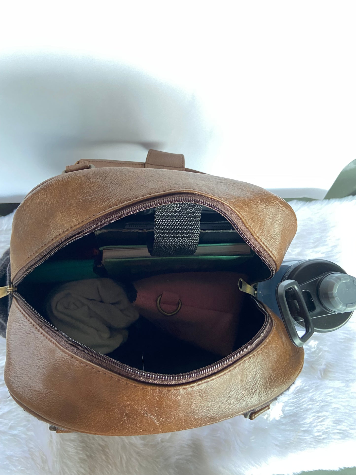 Olive Mini Backpack
