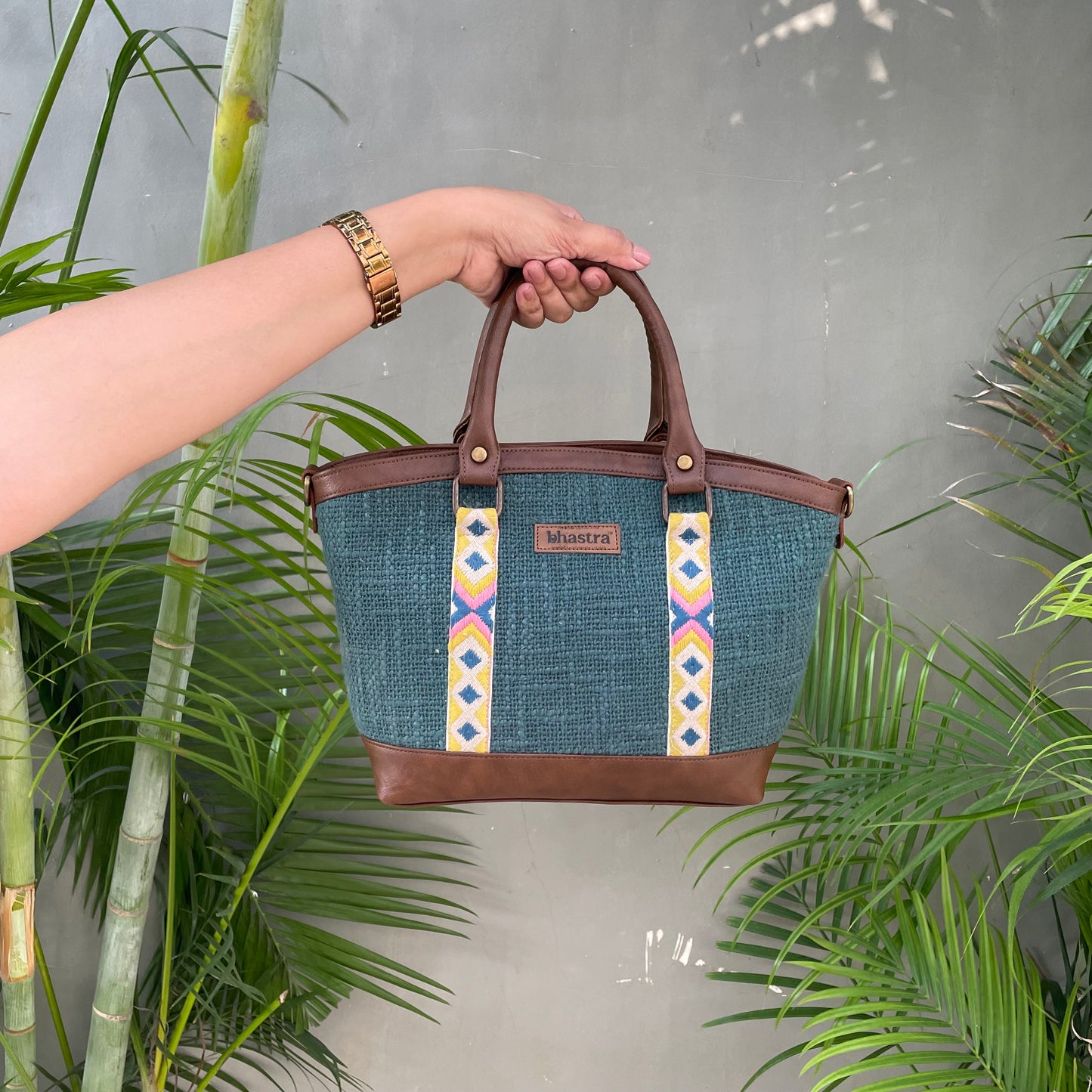 Teal Blue Carry All Essential Bag