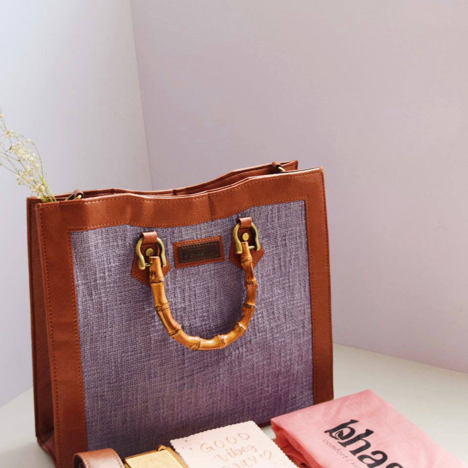 Lilac Bambora Classic Tote