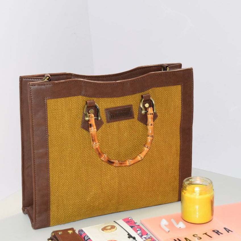 Mustard Bambora Classic Tote