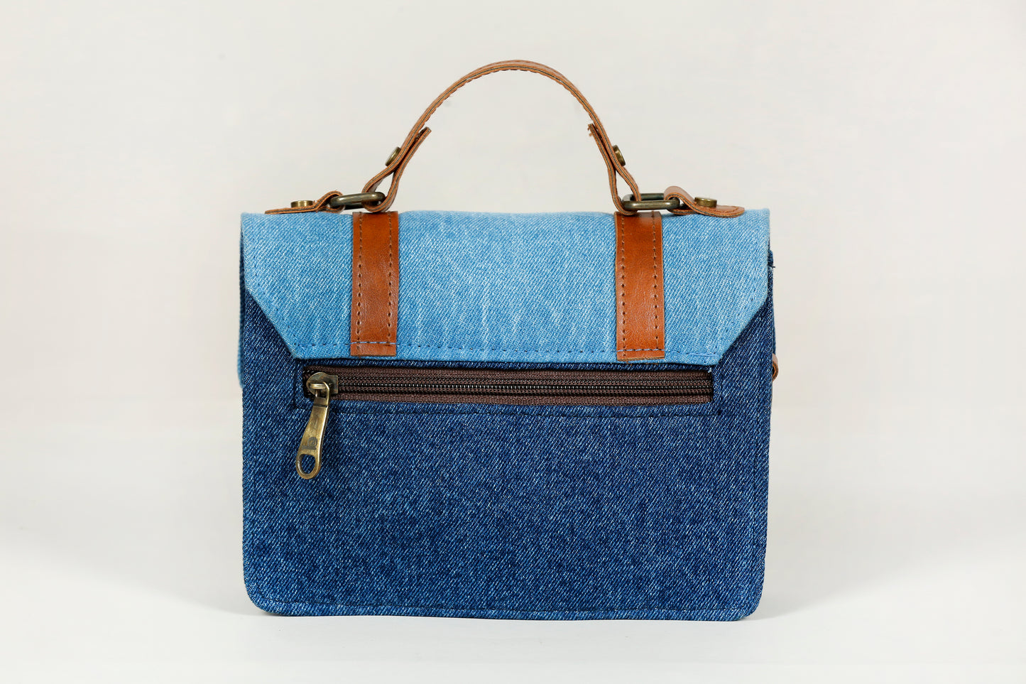 Classic Denim Trail Sling Bag( With Glass Case)