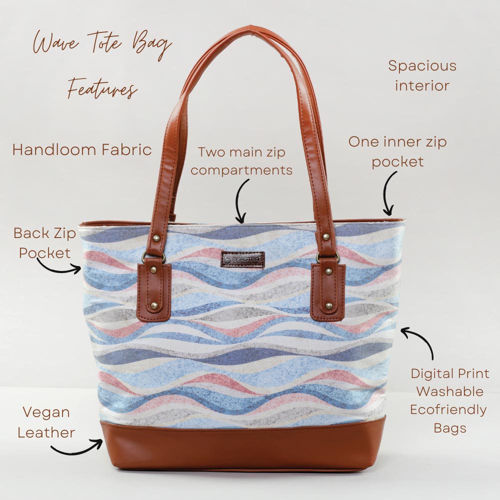 Wave Tote bag