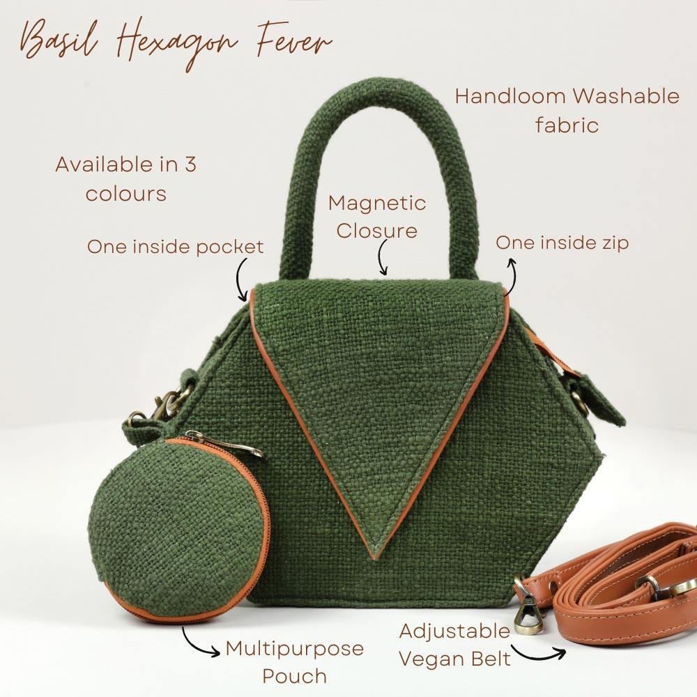 Basil Hexagone Fever Sling Bag