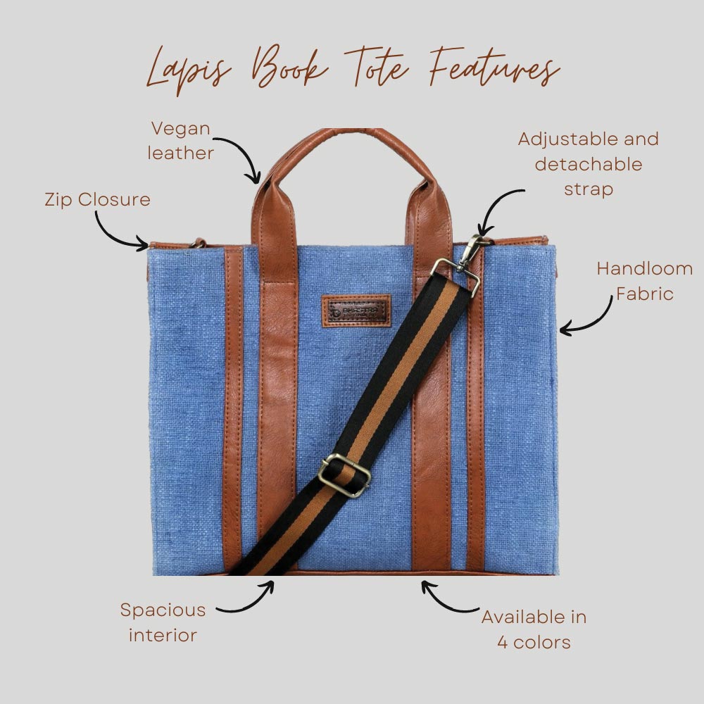 Lapis Book Tote