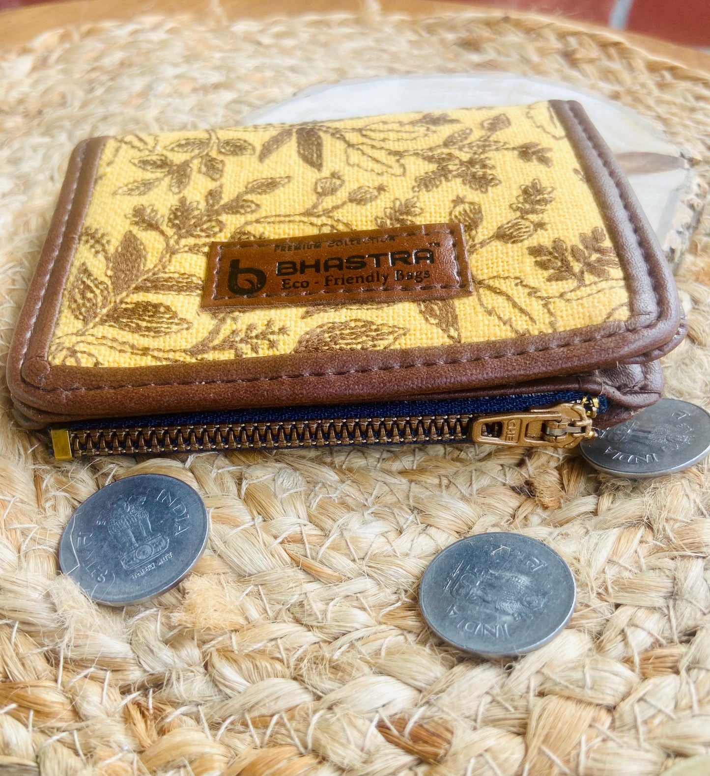 Firelight Floral Mini Wallet