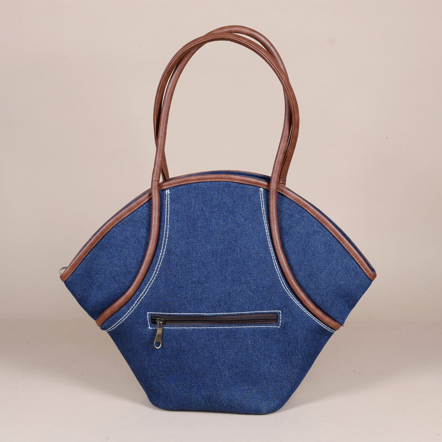 Vector tote bag-Deep Denim