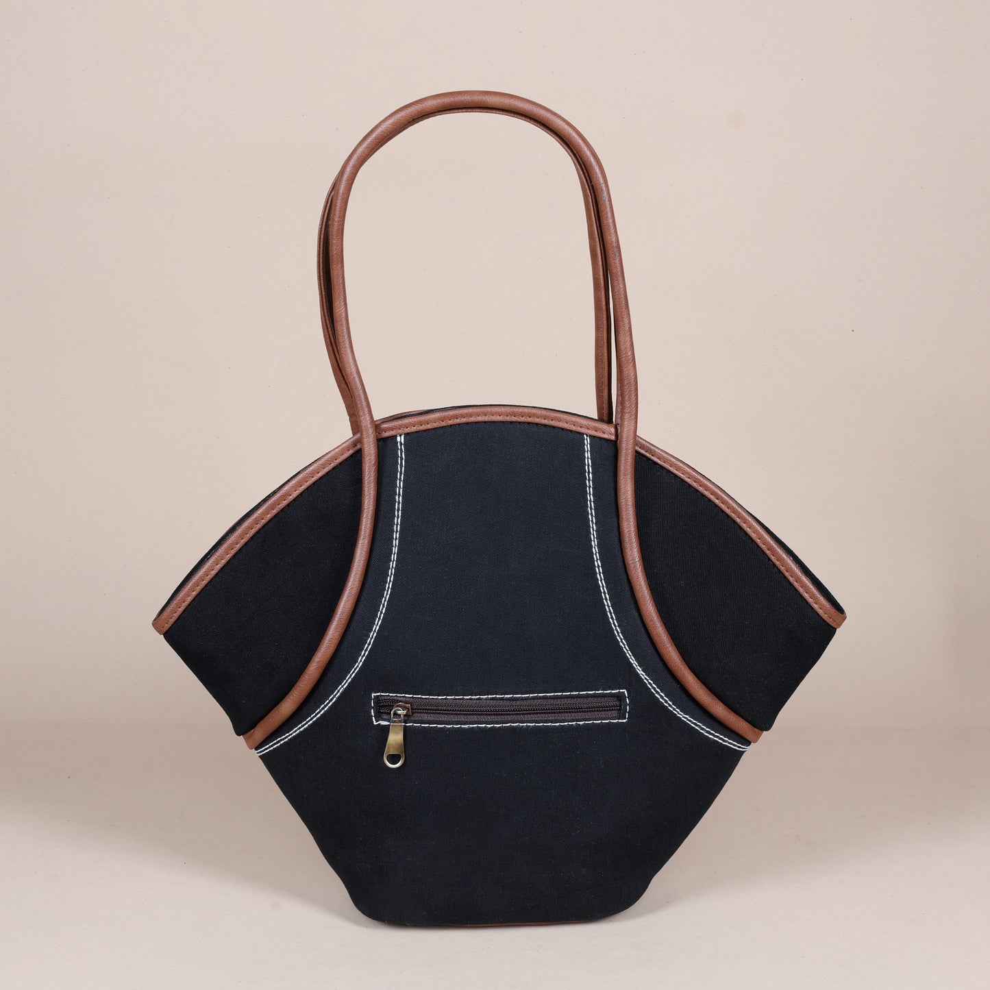 Vector tote bag-Black Denim