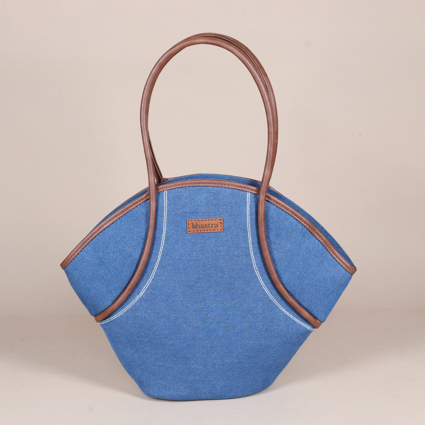 Vector tote bag-Classic Denim