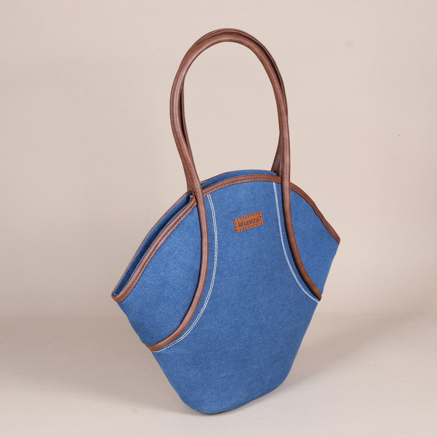 Vector tote bag-Classic Denim
