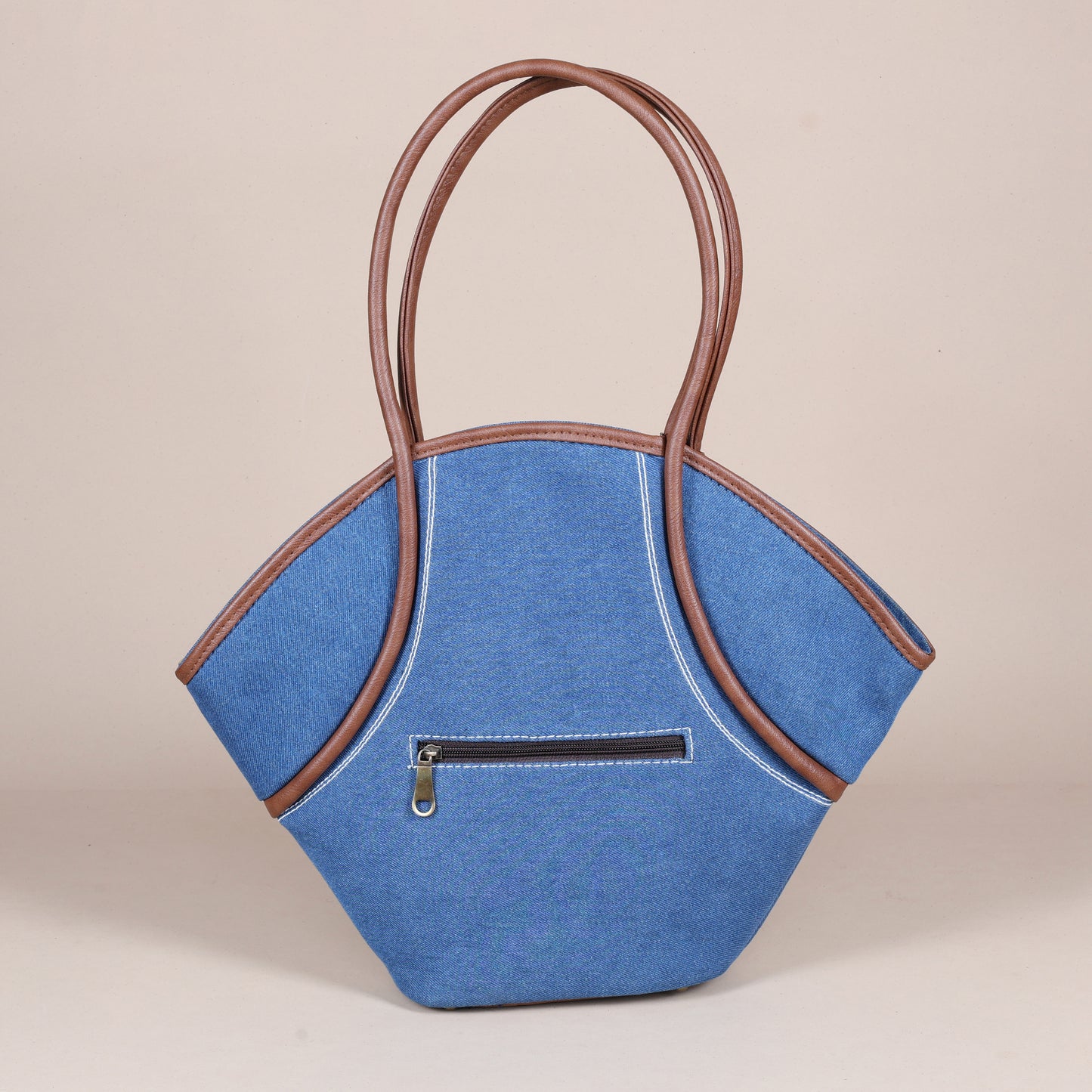 Vector tote bag-Classic Denim