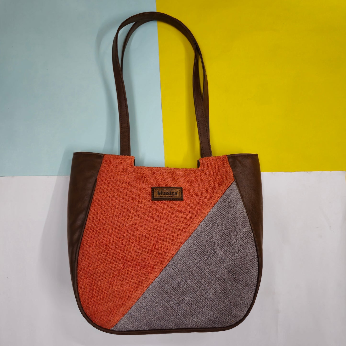 Fanta Geometry Mania Tote with Initial Customization