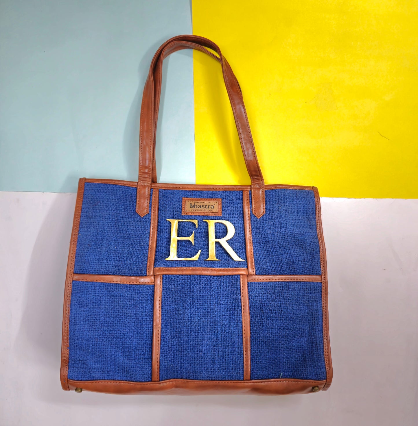 Indigo - Ivy Tote (Medium) with Initial Customization