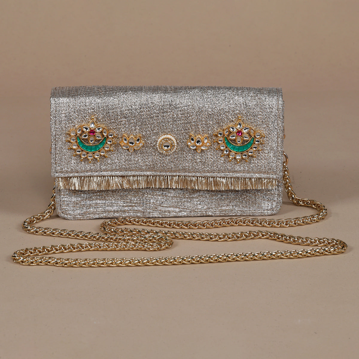 Chand Bali-Kundan Clutch