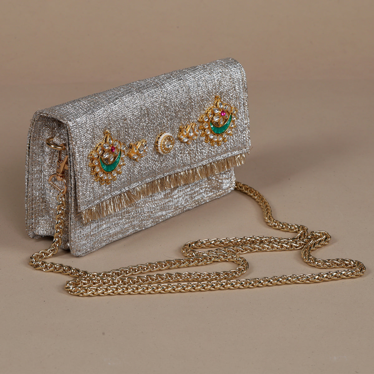 Chand Bali-Kundan Clutch