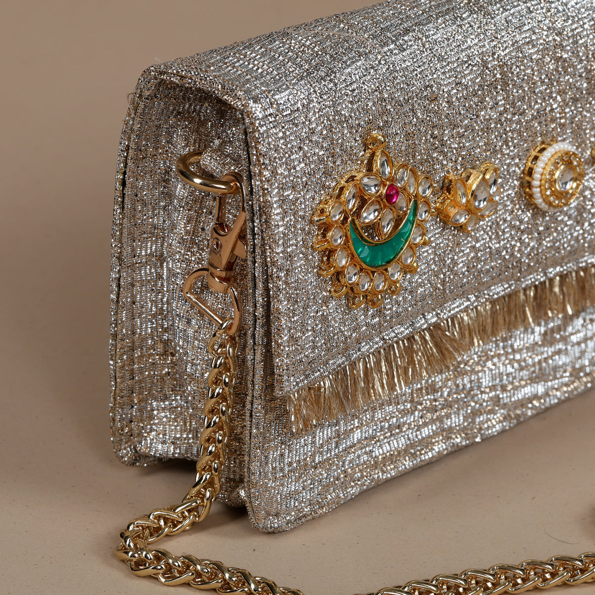 Chand Bali-Kundan Clutch