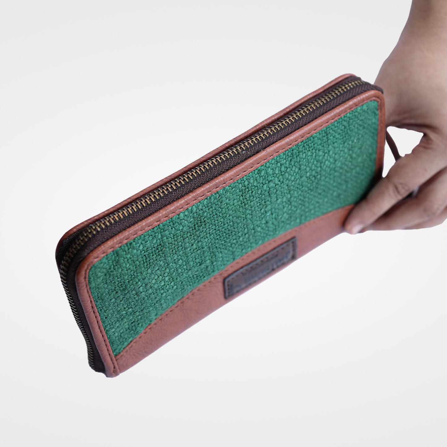 Basil Green Wristlet Wallets