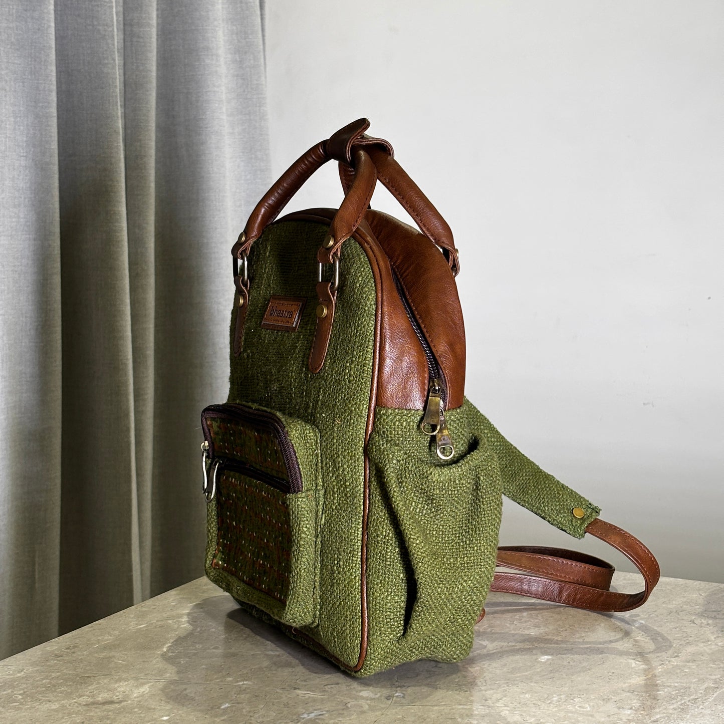 Olive Mini Bagpack