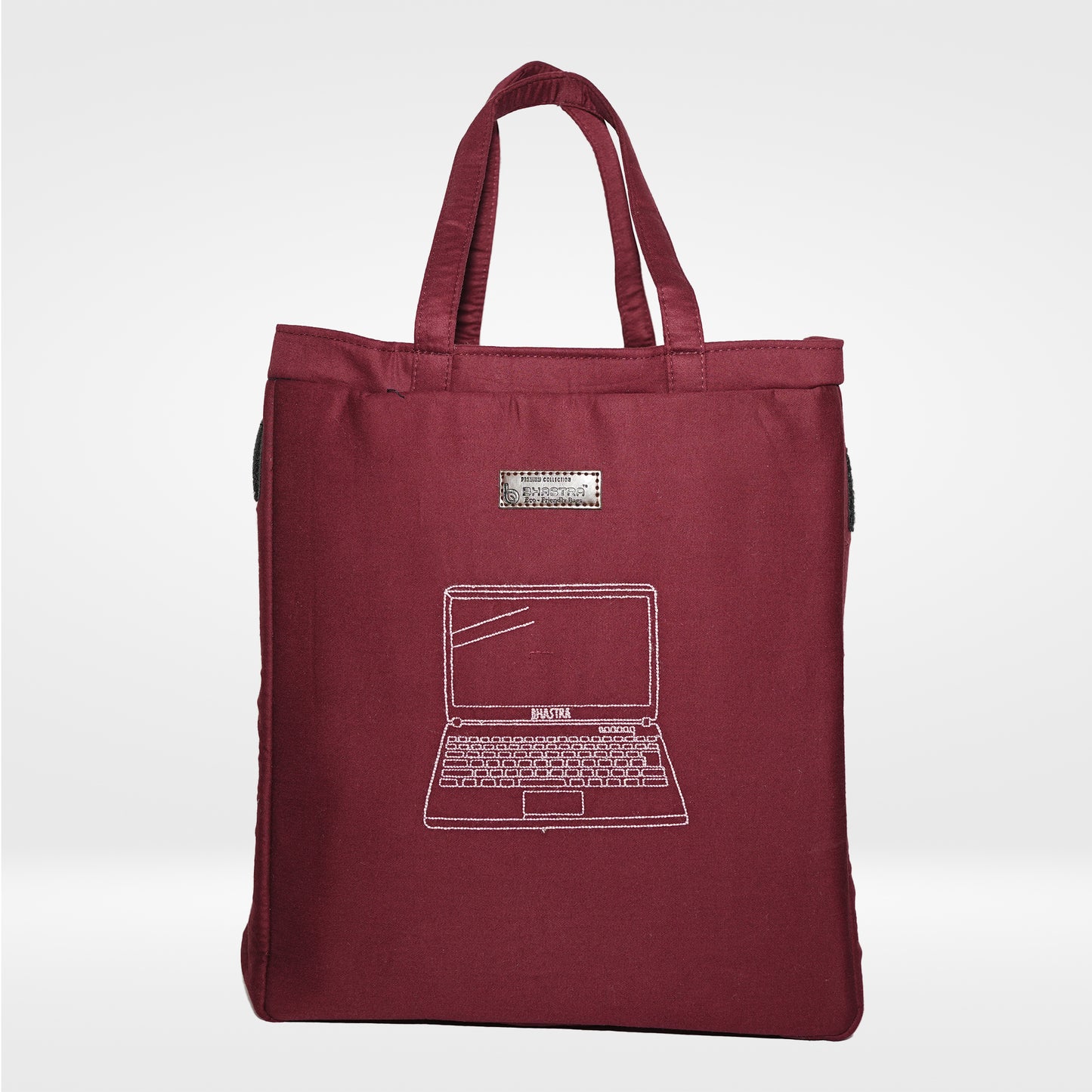 Laptop Burgundy Tiffin Bag