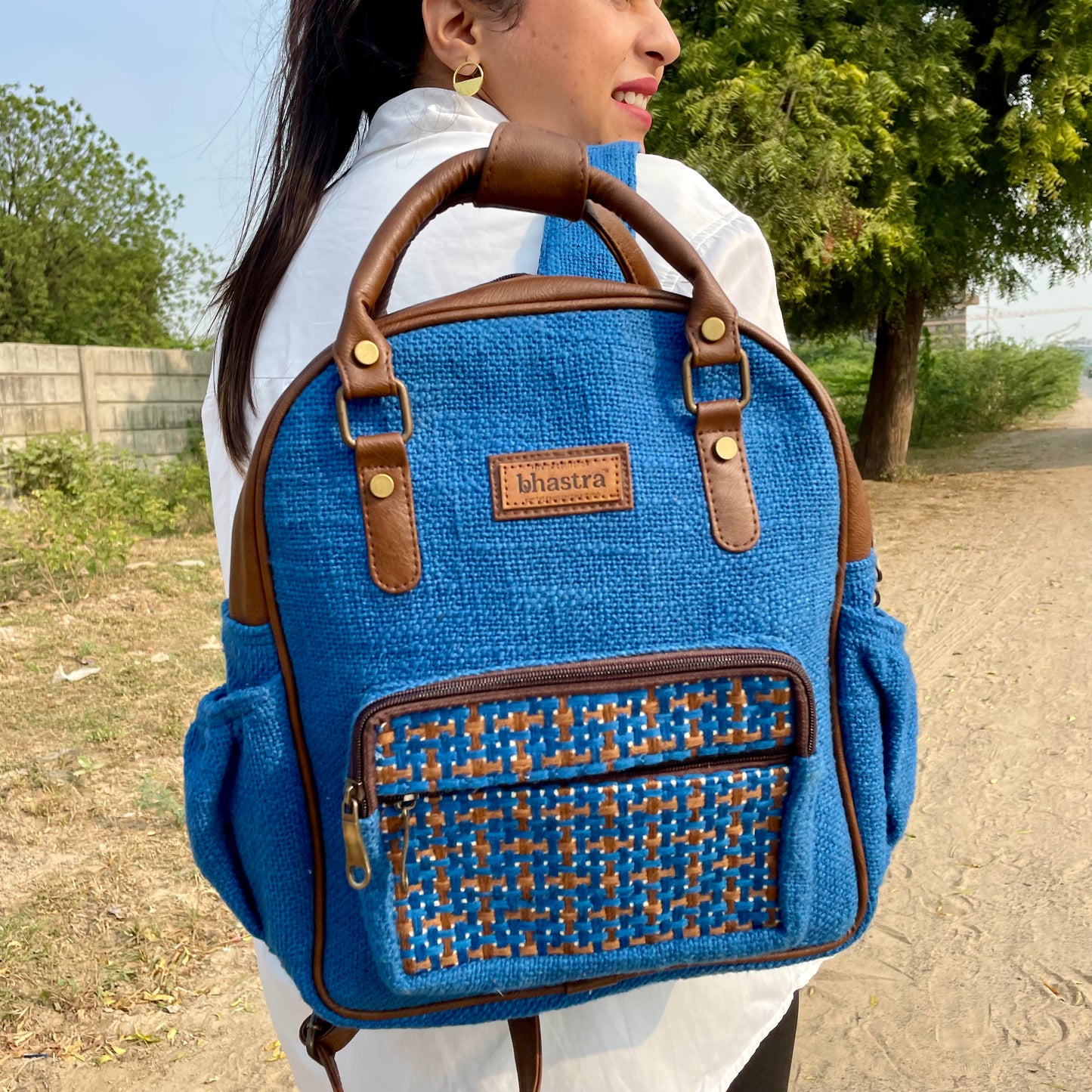 Blue Mini Bagpack