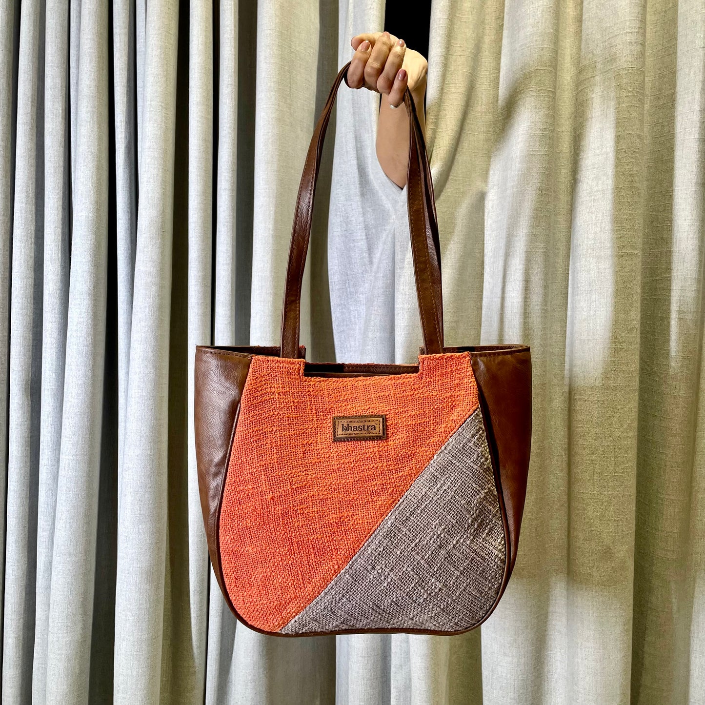 Fanta Geometry Mania Tote with Initial Customization