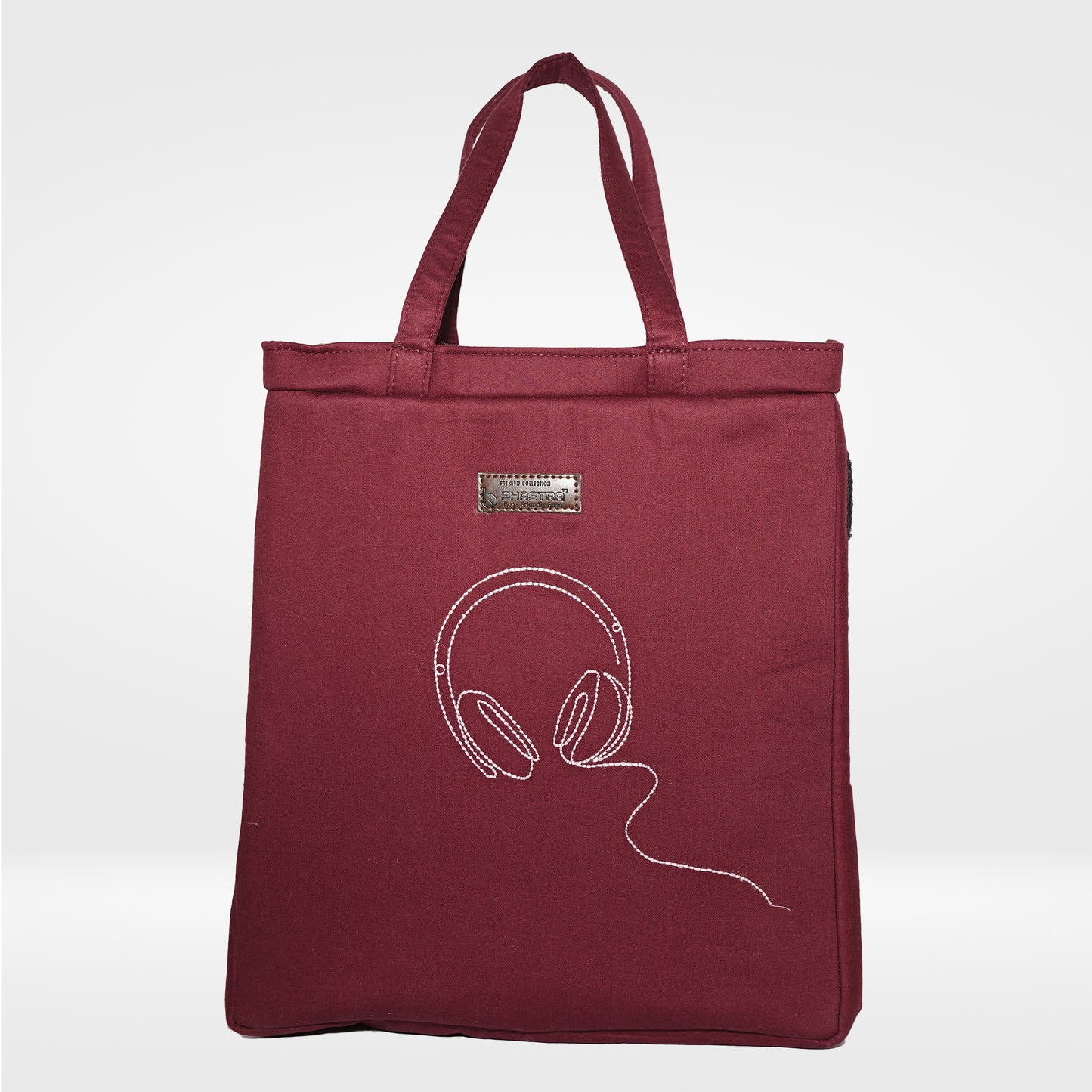 Headphone- Burgundy Tiffin Bag