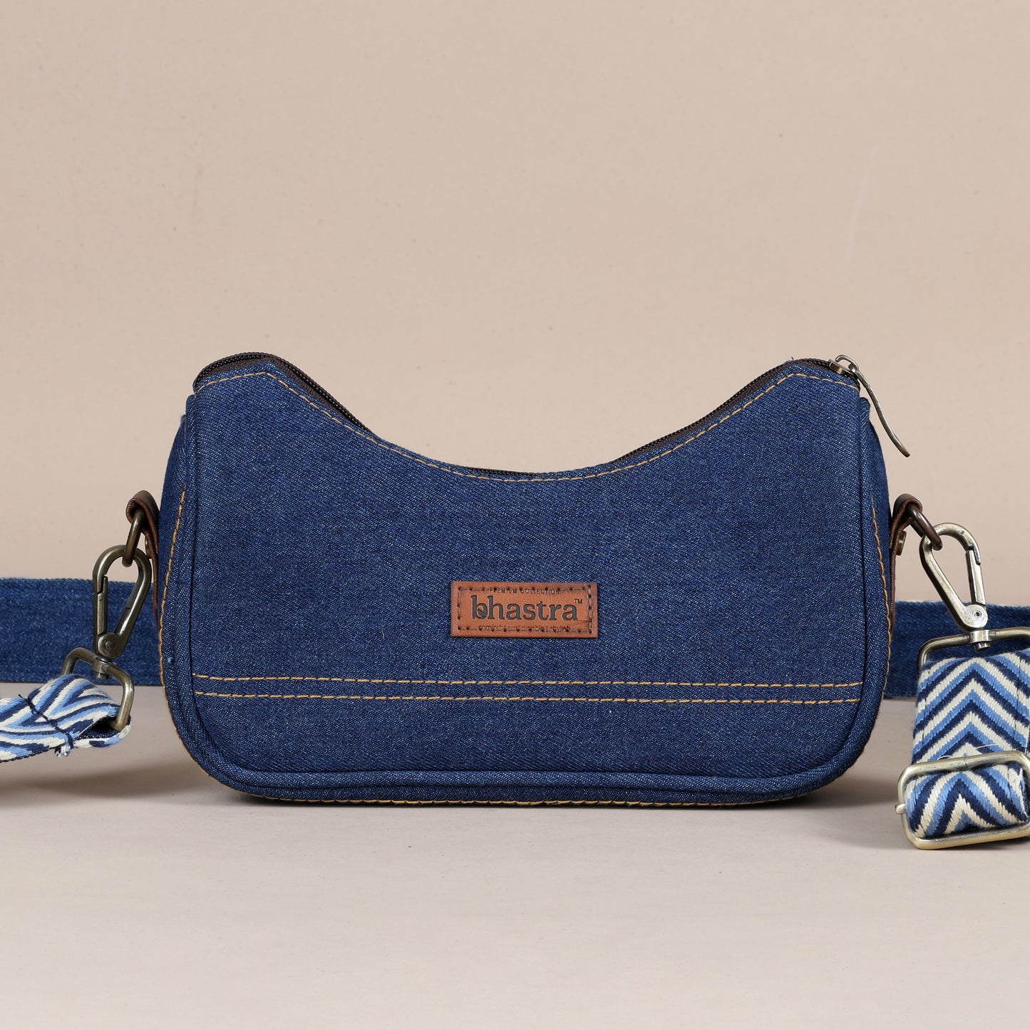 Vintage Embroidery-Deep Denim Sling