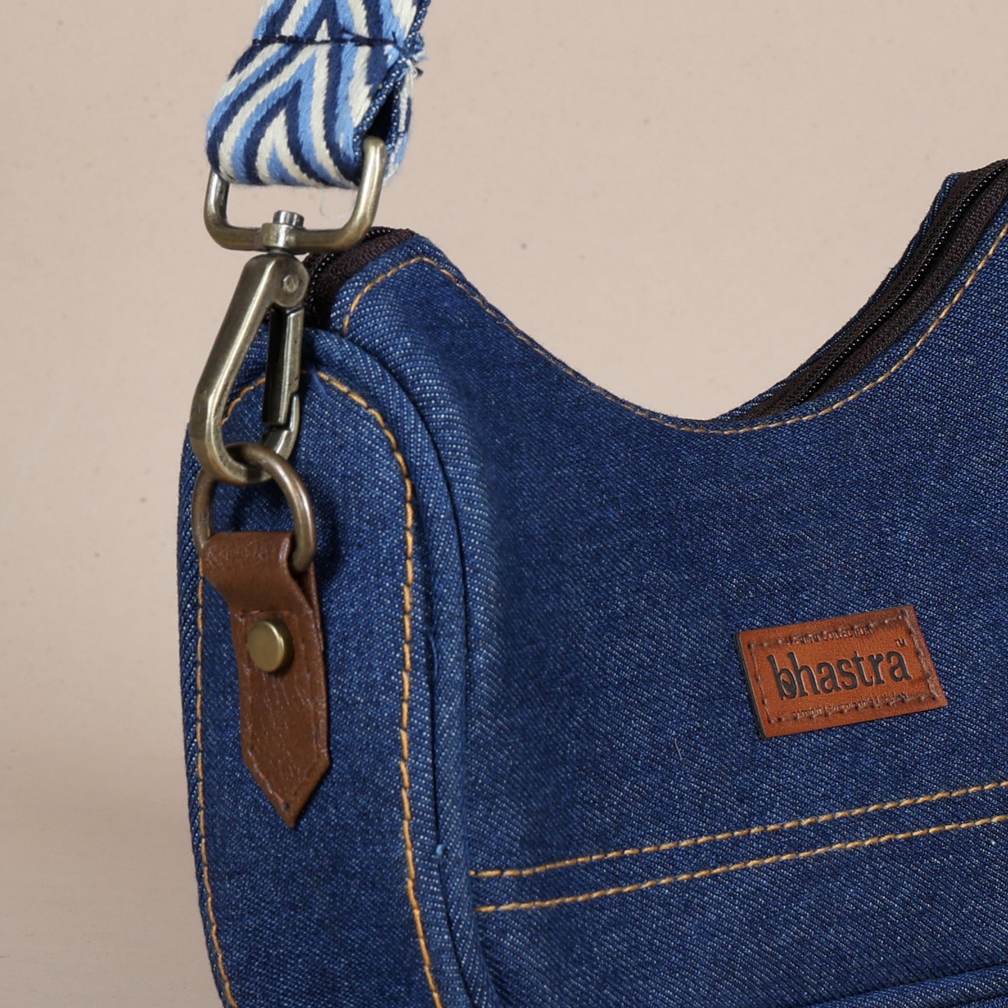 Vintage Embroidery-Deep Denim Sling
