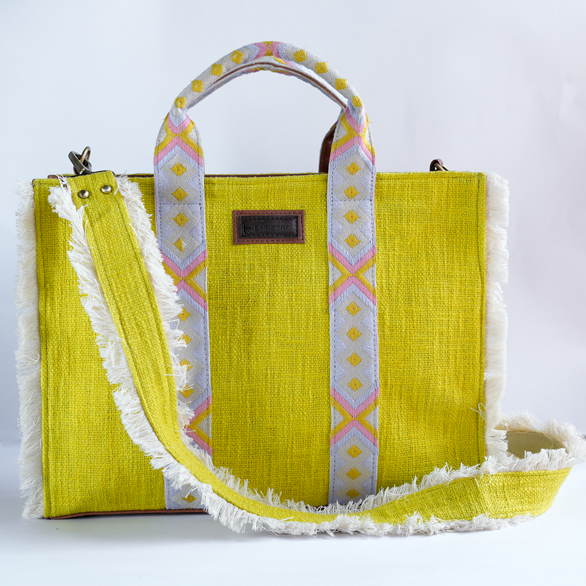 Lemoni Lenora Tote Combo( Including Tote Bag,Vanity Pouch and glass case)