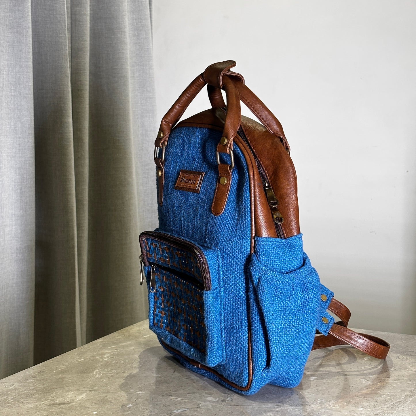 Blue Mini Bagpack