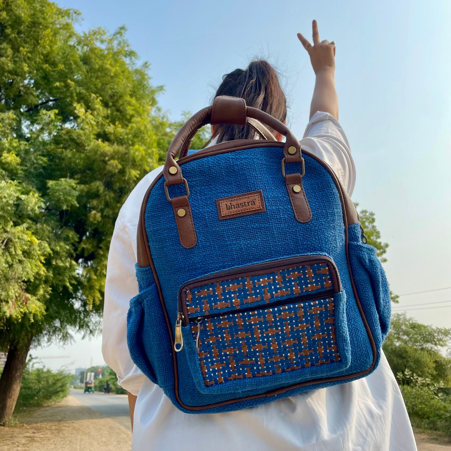 Blue Mini Bagpack