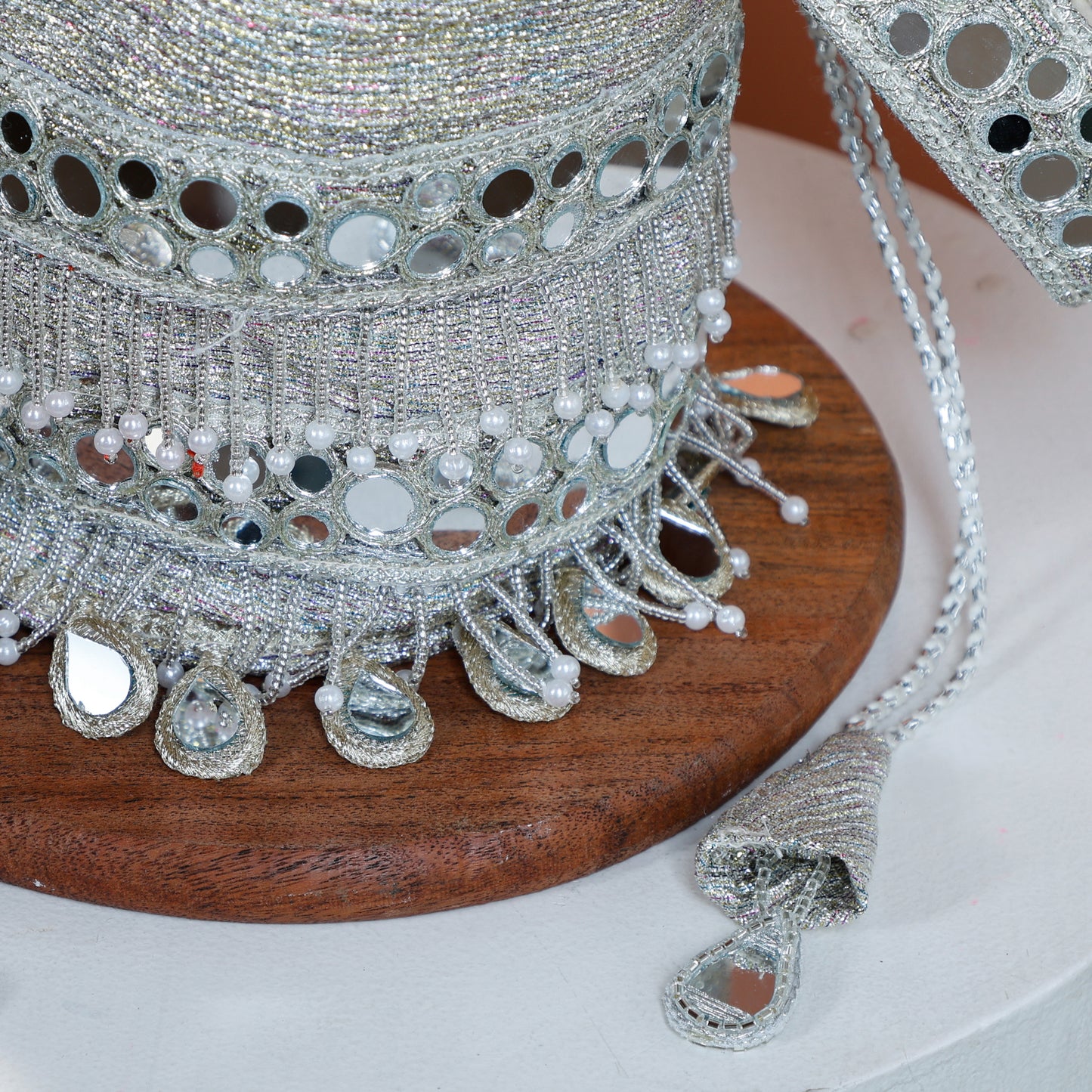 Silver Potli Bag