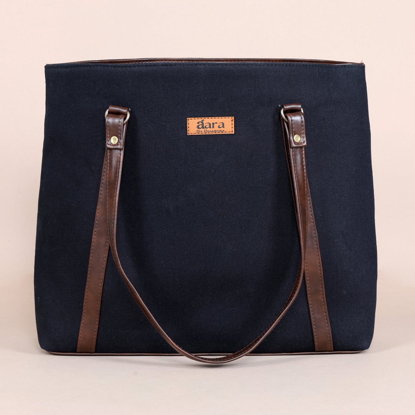 Denim Everyday Essential Bag-Black
