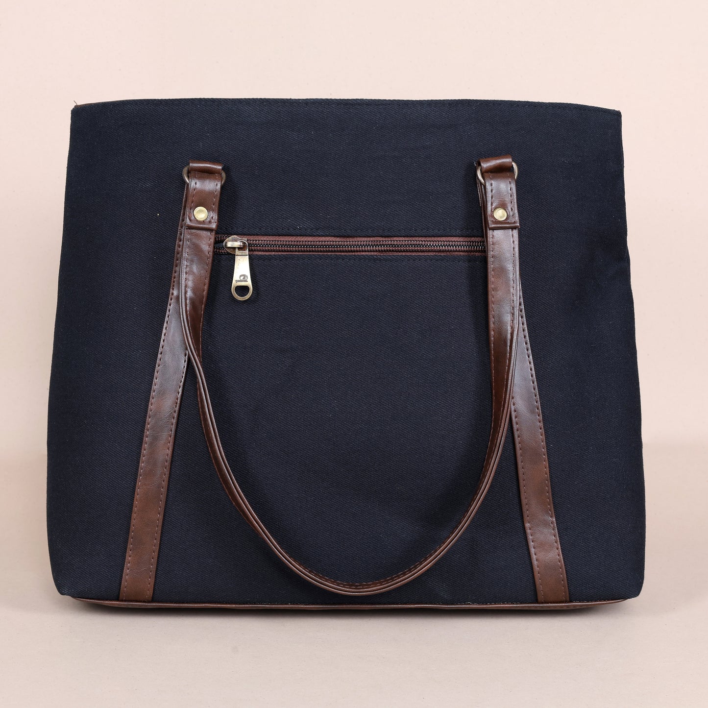 Denim Everyday Essential Bag-Black