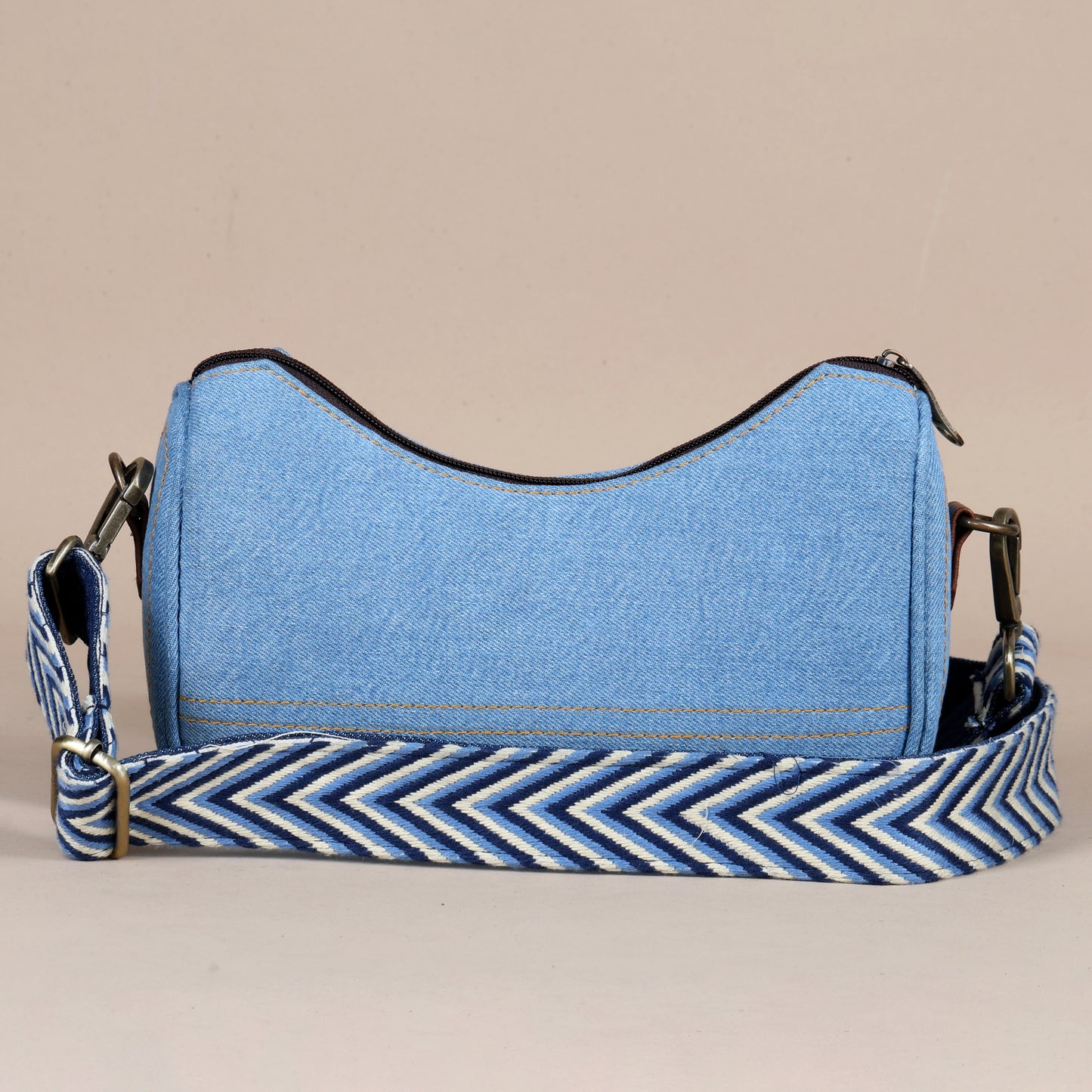 Vintage Embroidery-Classic Denim Sling
