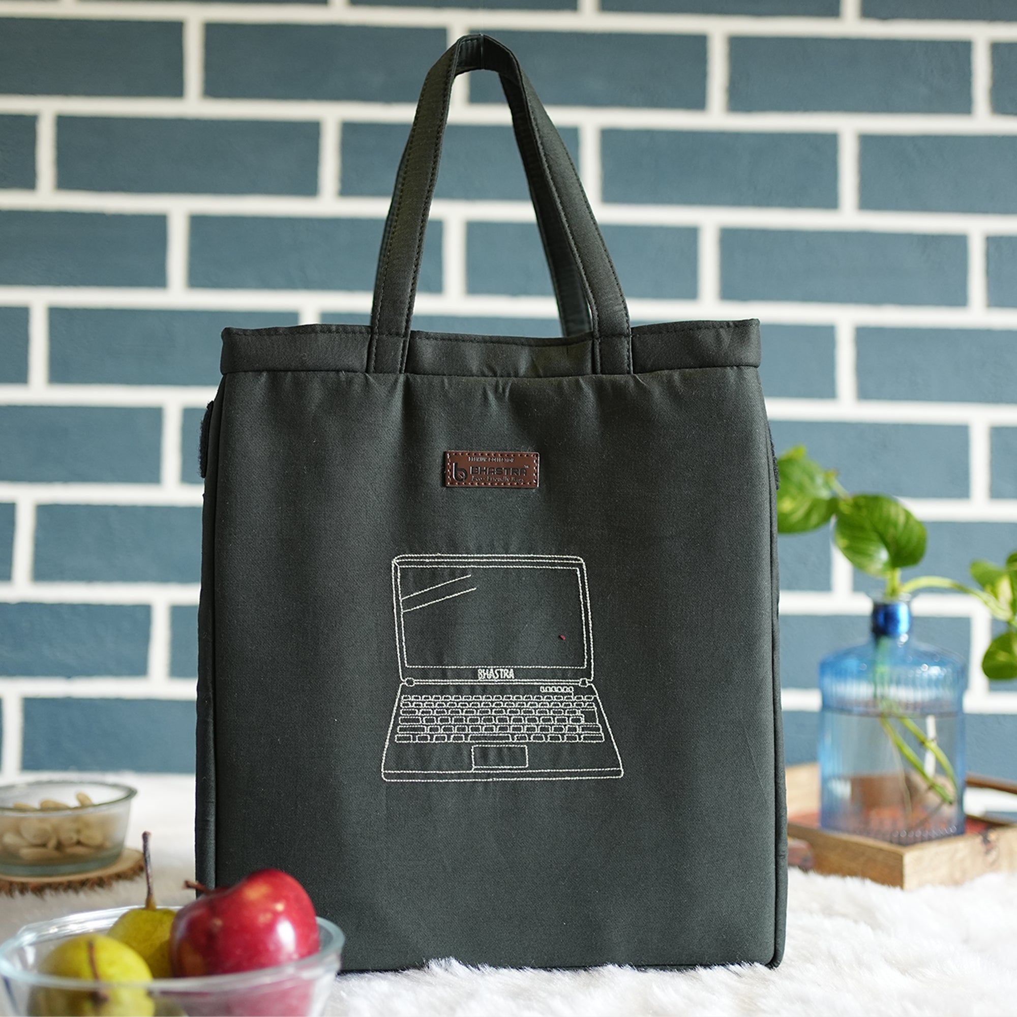 Laptop Basil Tiffin Bags Bhastra Bags