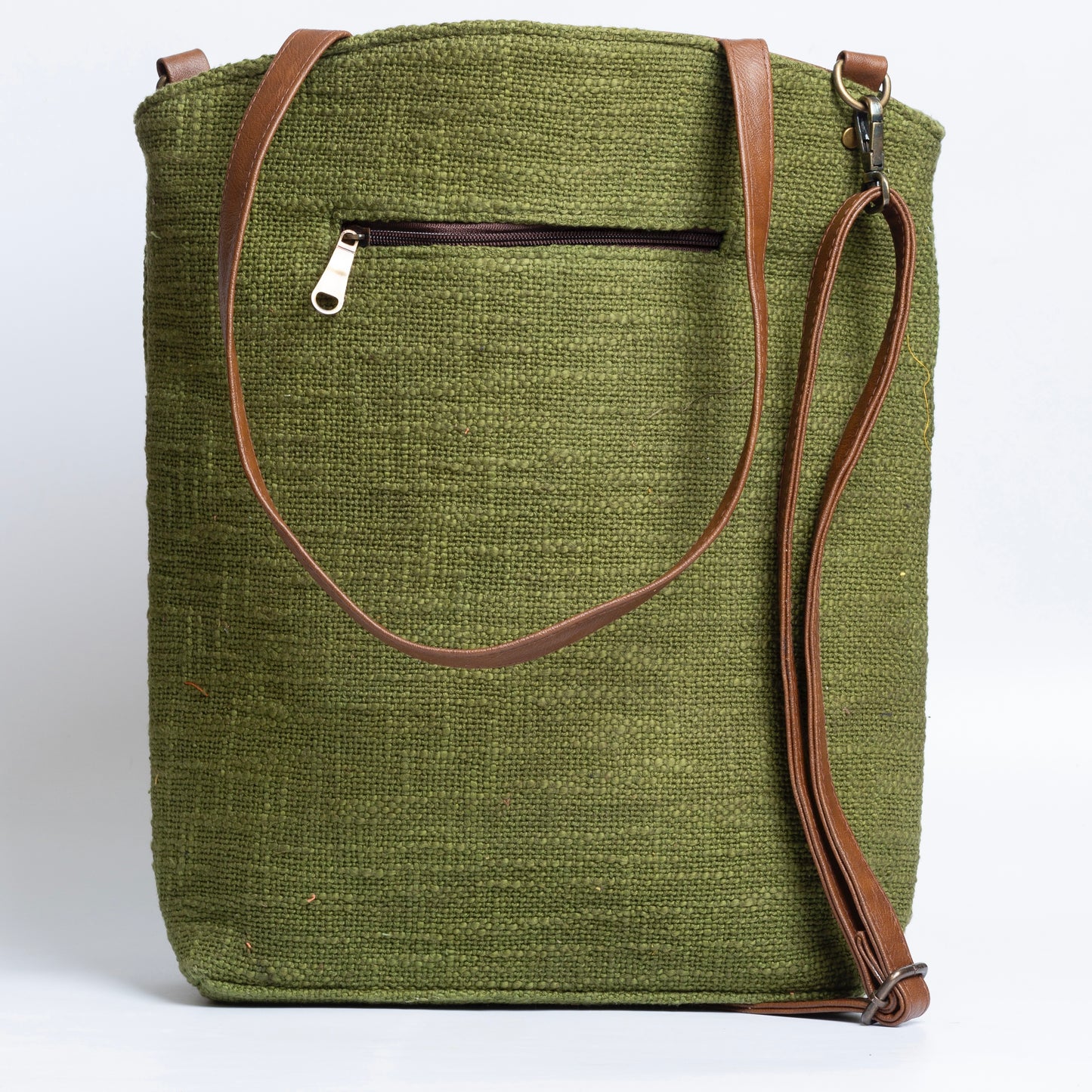 Basil Messenger Tote Bag