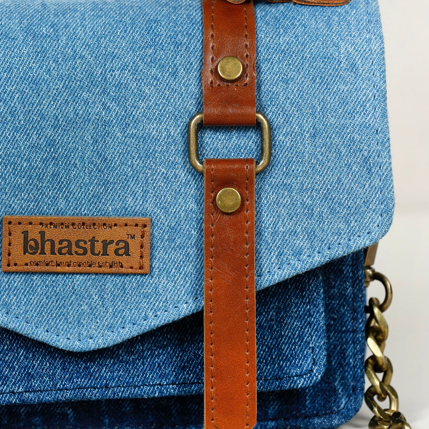 Classic Denim Trail Sling Bag