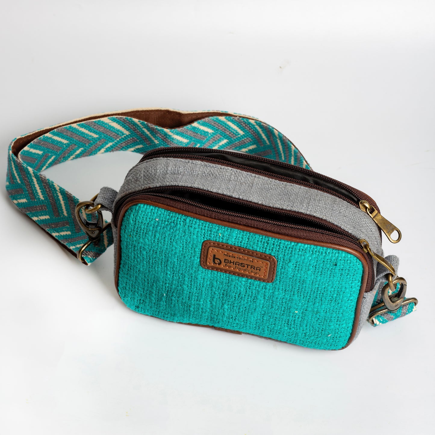 Turquoise Aura Sling Bag