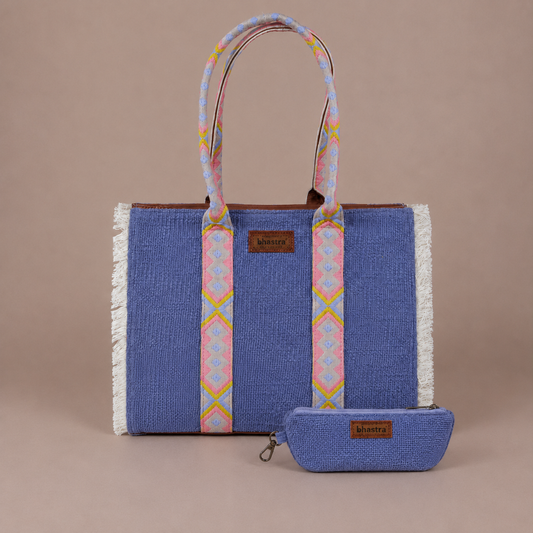 Lilac Lenora Combo 3(Tote and glass case)