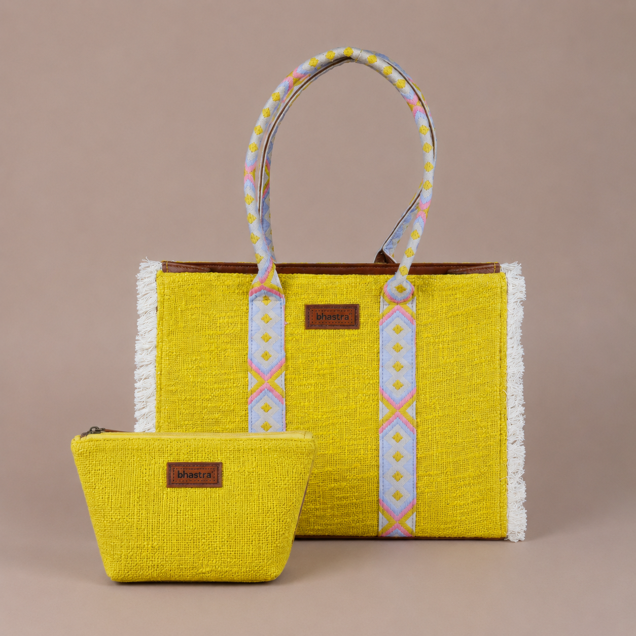 Lemoni  lenora Combo2(Tote and Vanity Pouch)