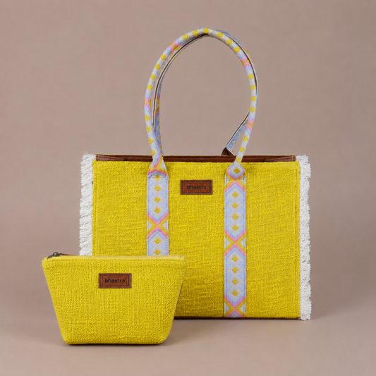 Lemoni  lenora Combo2(Tote and Vanity Pouch)
