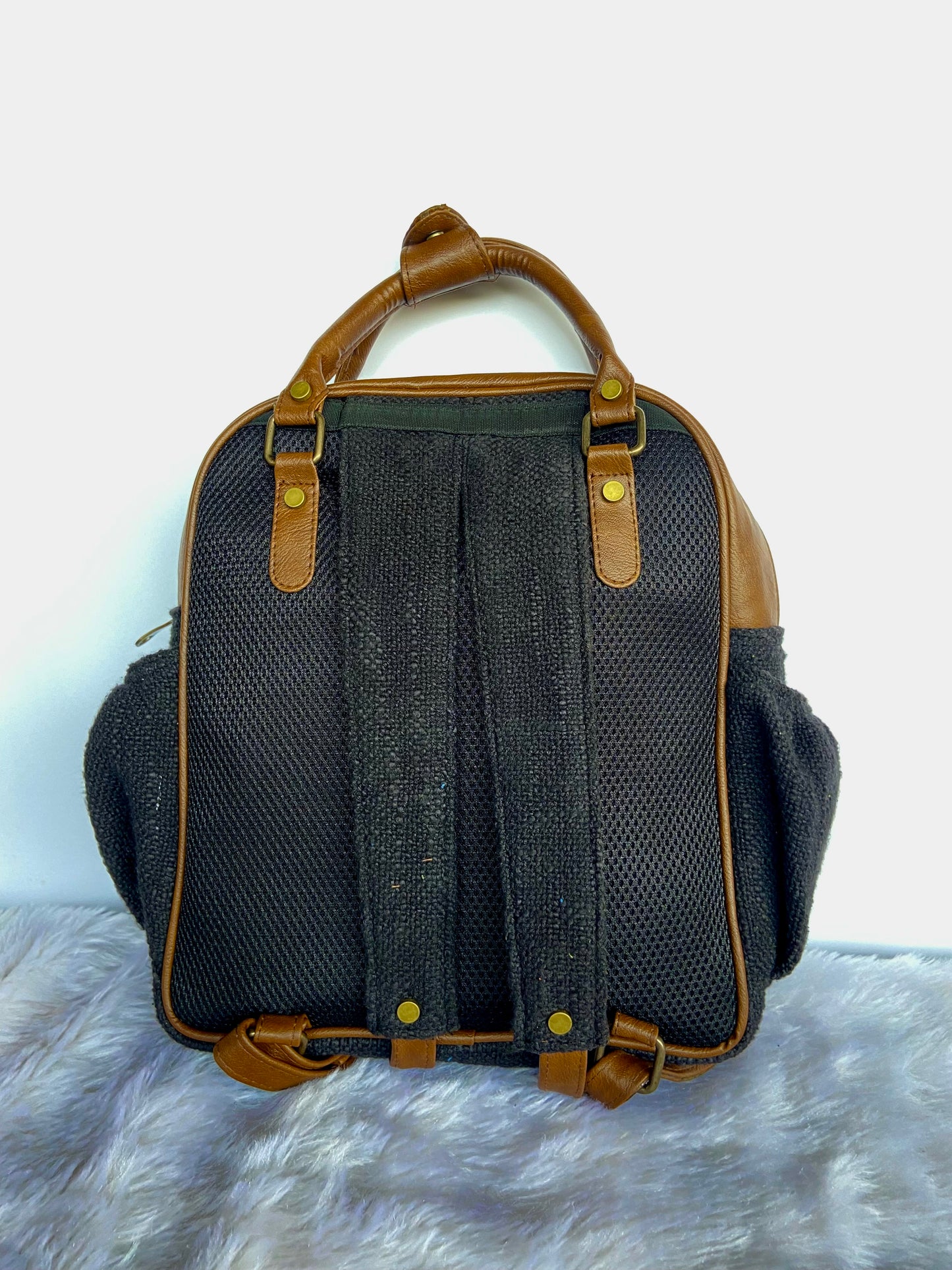 Black Mini Bagpack