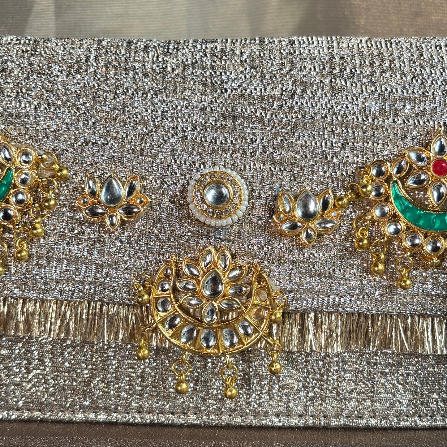 Chand Bali-Kundan Clutch