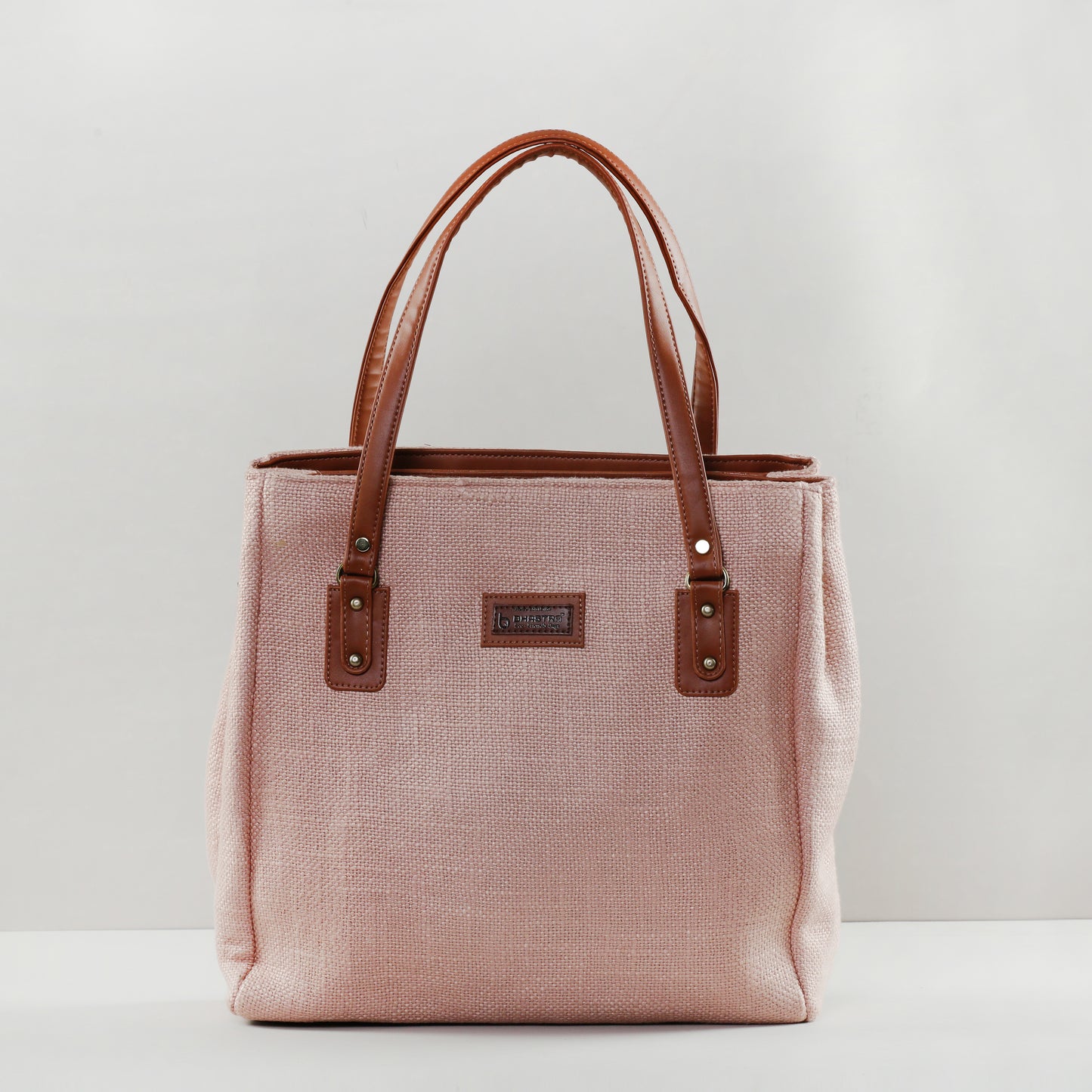 RoseGold Three Pocket Tote Combo(Includes tote and glass case)