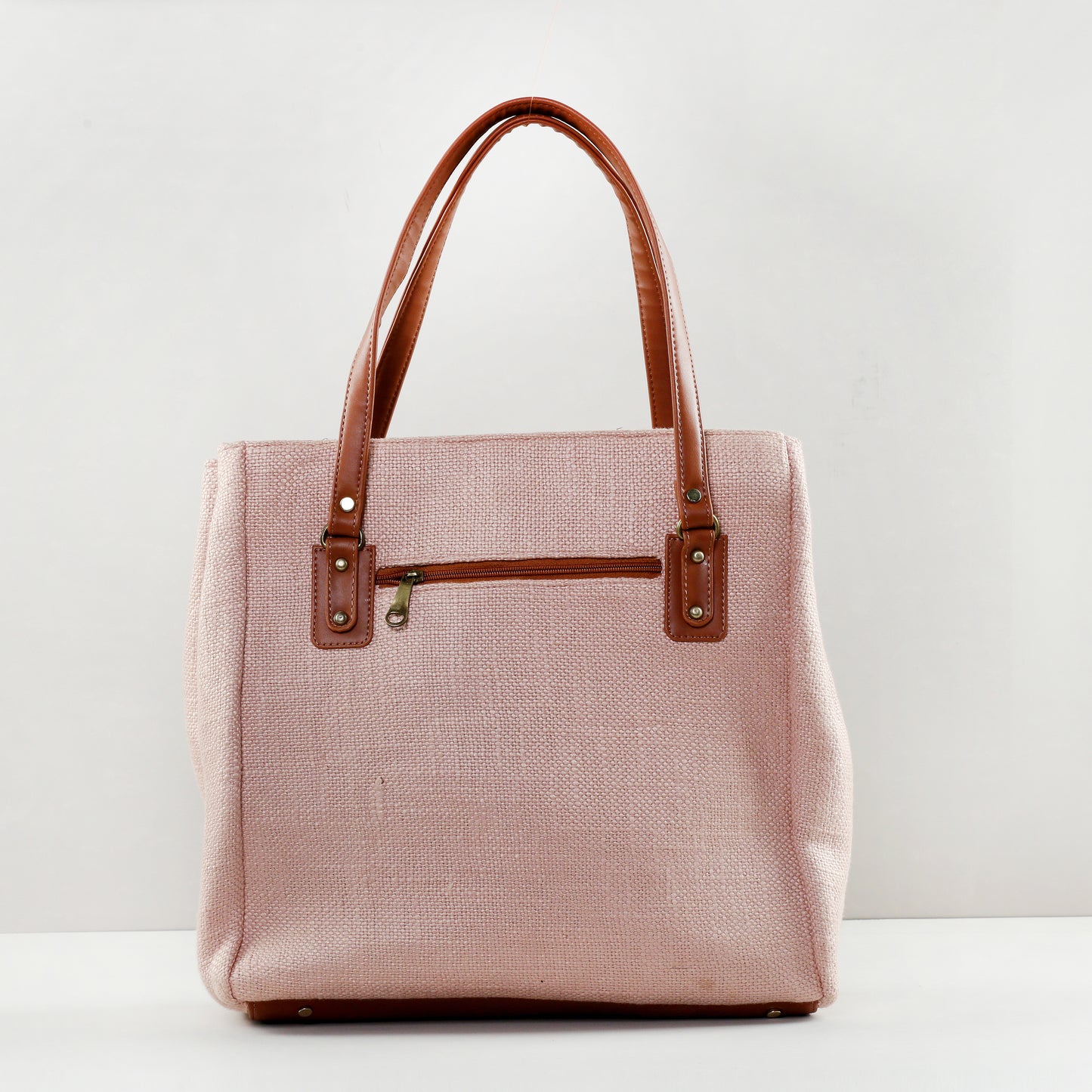 RoseGold Three Pocket Tote Combo(Includes tote and glass case)