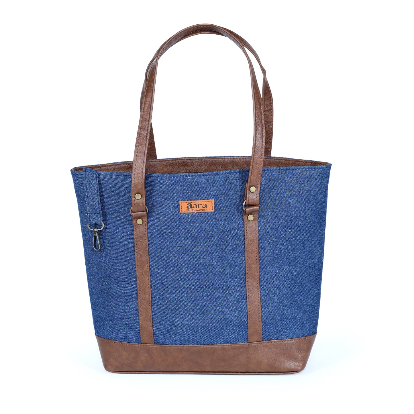 Classic Denim Tote-Blue